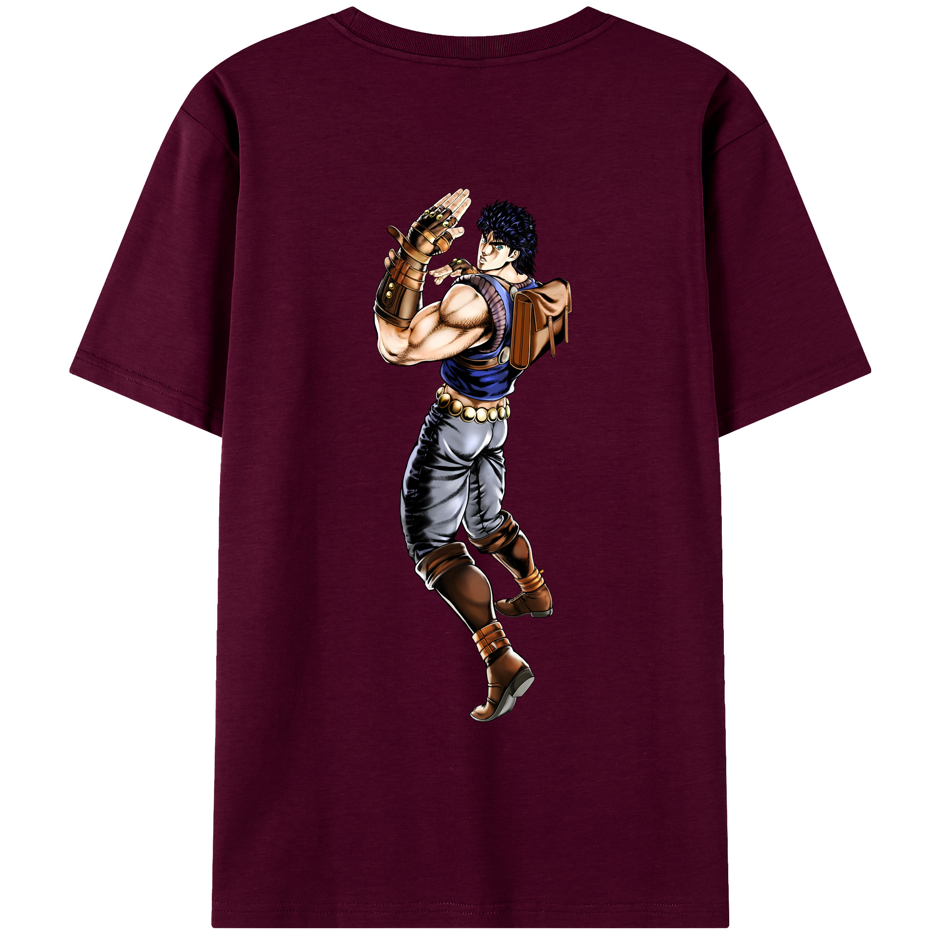 （画像用） ジョジョの奇妙な冒険 /ジョナサン?ジョースター JoJo's Bizarre Adventure Jonathan Joestar レディース半袖Tシャツ(バックプリント)
